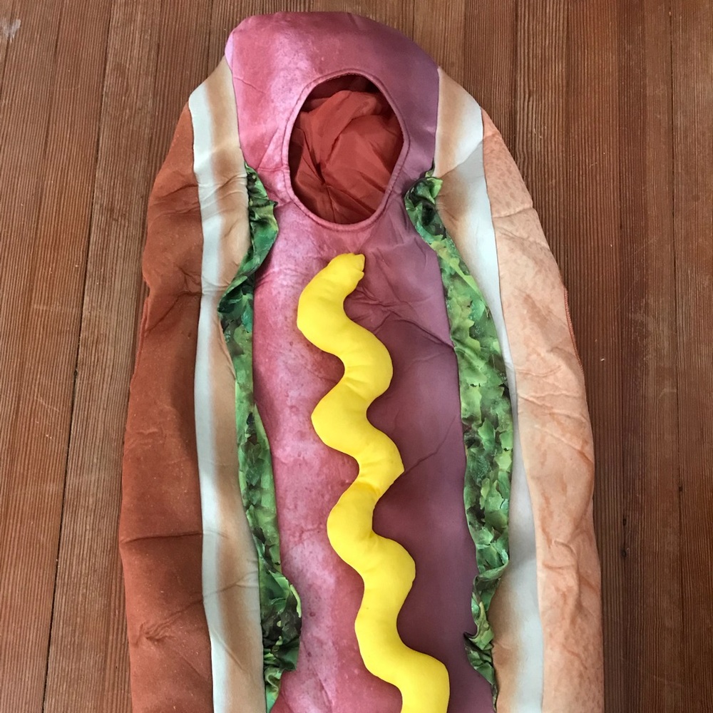 Kids Hotdog Halloween Costume- kids L/XL